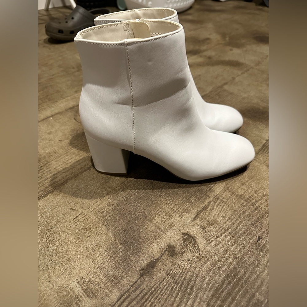 White boots